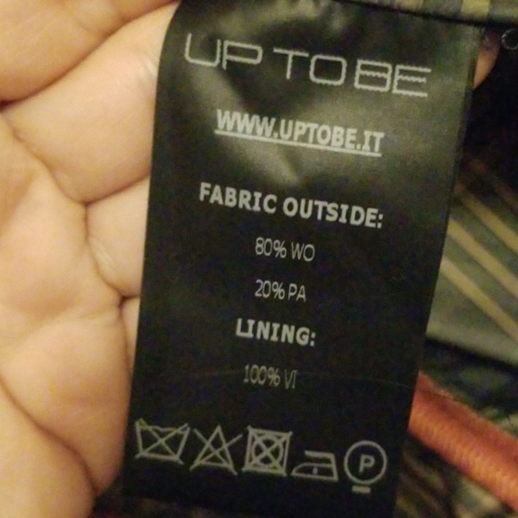 Rust orange wool spring/fall jacket - Picture 3 of 8